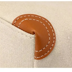 Free Design Eco Friendly <b>Canvas</b> <b>Tote</b> Bags with Embroidery Printed Logo Open Closure Two Straps Unisex Large Capacity - Product Image 4