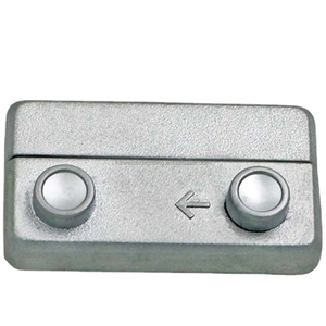 Décoration caractéristique boîtier et sac fermoir de verrouillage en nickel boîte en bois sac <span class=keywords><strong>à</strong></span> main <span class=keywords><strong>double</strong></span> colonne ronde presse serrure boîte <span class=keywords><strong>à</strong></span> vin fermoir de verrouillage - Product Image 1