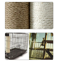 Poteau à gratter pour chat pour bricolage Poteau de recharge d'arbre à chat de remplacement avec M8 Arbre à chat d'intérieur Sisal Cadre d'escalade Meubles pour animaux de compagnie