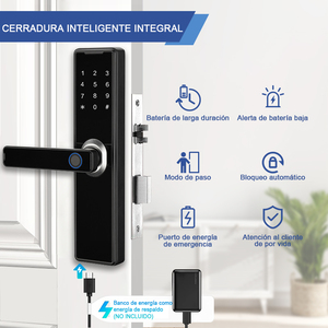 Seguridad interior <span class=keywords><strong>cerradura</strong></span> <span class=keywords><strong>inteligente</strong></span> <span class=keywords><strong>con</strong></span> <span class=keywords><strong>huella</strong></span> digital <span class=keywords><strong>cerradura</strong></span> <span class=keywords><strong>inteligente</strong></span> puerta corrediza <span class=keywords><strong>cerradura</strong></span> <span class=keywords><strong>inteligente</strong></span> 3d - Product Image 2