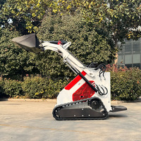Chargeur compact polyvalent avec livraison gratuite - Capacité de levage de 480 kg, godet de 0,2 m³, conforme aux normes EPA/CE/Euro 5, idéal pour les entreprises de location