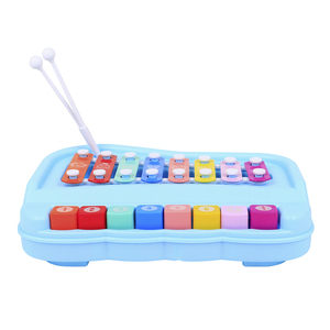 Xilófono de Aluminio de 8 Tonos, Instrumento Musical Educativo para Niños, Glockenspiel, Campanas, Lira - Product Image 5
