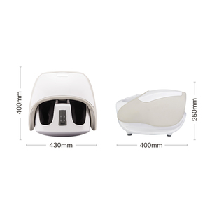DARIUS Alivio De La fascitis plantar Circulación <span class=keywords><strong>Shiatsu</strong></span> Amasado profundo Vibrador Masajeador de pies y pantorrillas para compresión de estrés - Product Image 4