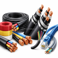 Cable Eléctrico de Aluminio THHN/THWN-2 de 10kV con Revestimiento de PVC para Uso Industrial en Exteriores