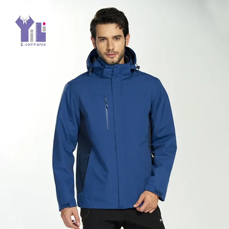 Hommes 2023 Hiver Nouveau En Plein Air Jet Ski Neige Chaud Parkas Veste Manteau Hommes Outwear Marque Casual Chapeau Imperméable Épais Polaire Parka Hommes