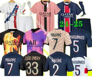 Size 16-4XL 2024 2025 MBAPPE soccer jerseys ASENSION maillot de foot HAKIMI LEE KANG IN VERRATTI football shirt 23 24 UGARTE