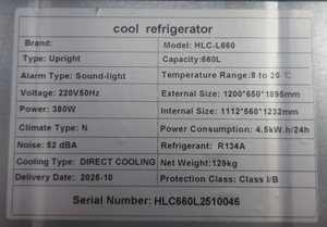 2-8/8-20C 660L Degré Basse Température Armoire à Médicaments Pharmacie Réfrigérateur Refroidisseur Médicament Stockage Congélateur Réfrigérateur de Laboratoire - Product Image 6