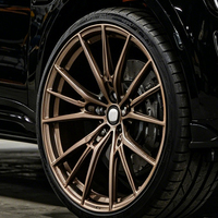 Jantes en alliage d'aluminium forgé 21x8.5 ET30 5x114.3 Bronze pour Tesla Model 3/Y Hyundai Ioniq5 pour EV6 - Adaptation universelle