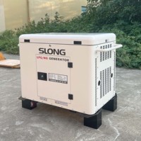 Générateur silencieux SLONG BRAND 12KW à démarrage automatique pour toute la maison, utilisation domestique, GPL/gaz naturel