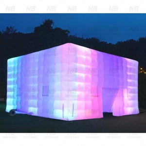 Tente Gonflable Étanche Portable pour Soirées en Boîte de Nuit, Cabine Photo 360° Personnalisable, Enceinte Gonflable Cube pour Arrière-plan - Product Image 6
