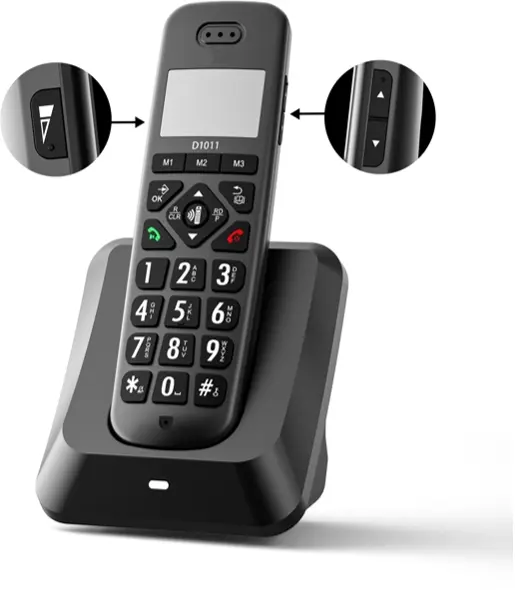 DECT Wireless Digital VOIP SIP Dect Telefon Tragbare Festnetz einheit Basis Festes drahtloses Telefon Digitales IP-Telefon