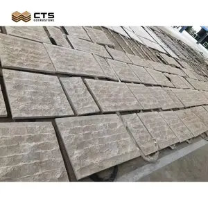 Factory Direct Supplying Cut To Size Exterior Wall Mushroom Beirut Beige Limestone