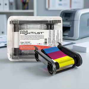 Ruban couleur 9 mm pour imprimante de cartes d'identité Primacy R5F208I100 - Product Image 2