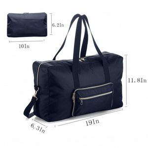 Manufacturer Direct <b>Large</b> Capacity Customizable Gym Gear Duffle Bag-Fashionable Foldable Travel Bag Portable Polyester - Product Image 2