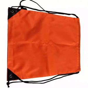 Sac à dos en polyester imperméable avec cordon de serrage, logo personnalisé, sac à cordon de serrage pour le fitness, design personnalisé - Product Image 5