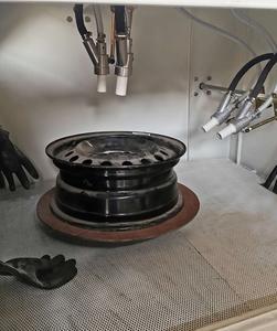 La rouille automatique de Cabinet de <span class=keywords><strong>sablage</strong></span> 850L enlèvent la machine de sableuse - Product Image 3