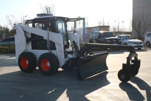 รถตักล้อยาง JH45 อเนกประสงค์ ใช้งานได้ทุกฤดู ระบบไฮดรอลิกทรงพลัง พร้อมอุปกรณ์เสริมที่ปรับเปลี่ยนได้สำหรับงานก่อสร้าง - Product Image 4