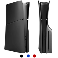 Coque de remplacement pour PS5 Slim, étui de protection détachable pour édition disque/digitale, anti-rayures, antichoc, anti-poussière