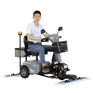 เครื่องถูพื้นไฟฟ้าแบบหมุนคู่เครื่องทำความสะอาดคราบปากแข็งเครื่องขัดพื้นเครื่องกวาดพื้นไม้ถูพื้นทำความสะอาดแบบหมุนได้ใน A85โรงแรม - Product Image 1