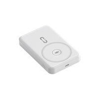 Banque d'alimentation sans fil magnétique Mag Fast Charging PD 22,5 W avec support pliable et écran numérique, PowerBank 10000 mAh pour iPhone