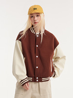 Veste de baseball rétro en nylon matelassé, inspirée du sport, pour hommes et femmes, coupe ajustée, silhouette oversize, imperméable et écologique