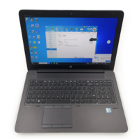 Ordinateur Portable HP ZBook 15 G3 d'Occasion, Core i7-6820HQ 16Go RAM 256Go SSD, PC Portable de Jeu 15.6 Pouces Windows 10, Seconde Main