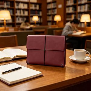Libreta A5 de Cuero PU de 5 Colores, con Cubierta Recargable, Cuerdas Elásticas, Regalos Promocionales para Viajeros - Product Image 4