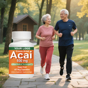 علامة خاصة كبسولات أكي بيري عضوية مضادة للأكسدة مكمل عشبي للبالغين الأصحاء والهضم تنحيف الجلد النساء الحوامل - Product Image 2