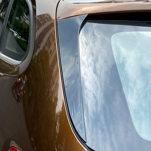 Bmw Rear Spoiler Wing Shaped Piano Black Fiber Glass For X1 E84 2009-2015 Rear Bumper Modification - Product Image 2