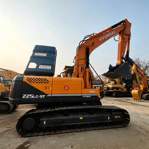 Excavatrice sur chenilles hydraulique d'occasion de marque réputée R225LC-9T, 22 tonnes, moteur diesel Cummins, pour l'exportation mondiale - Product Image 1