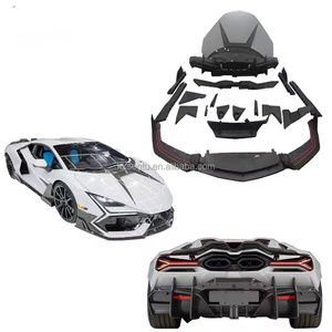 Nouveau pour Revuelto 1ère Génération 2023 - Kit Carrosserie Style MSY en Fibre de Carbone : Lame Avant, Jupes Latérales, Diffuseur, Spoiler - Rétrofit/Amélioration (Aucun avis) - Product Image 1
