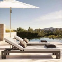 Sofá Modular de Aleación de Aluminio para Exteriores, Diseño Moderno, Origen China, Embalaje para Envío