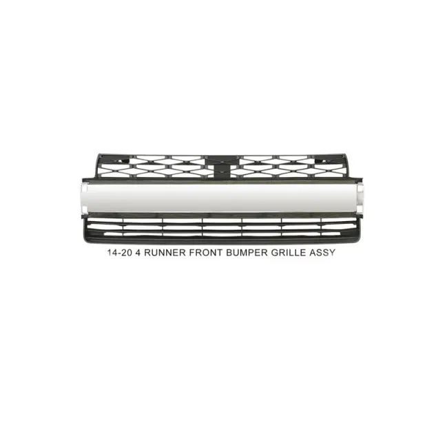 Voorbumper Grille Voor 4Runner 2014-2020 Limited 4Runner Voorbumper Guard Grille Verchroomde Assy