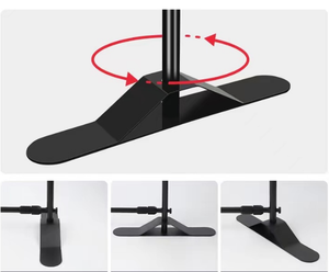 مصنع 8 أقدام حامل خلفية حجم حر مخصص طباعة عرض خلفية حامل قابل للتعديل خلفية المعرض التجاري - Product Image 4