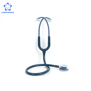 Estetoscopio médico chapado en oro de doble cabeza estetoscopio médico profesional de doble cabeza - Product Image 1