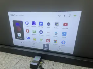 Портативный мини-проектор Wipro Lite, 4K, Android 9,0, Wi-Fi
