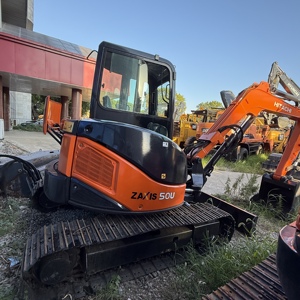 Alto buen rendimiento en stock Excavadora usada Máquina sobre orugas Hitachi ZAXIS 50U Venta en Shanghai de China - Product Image 5