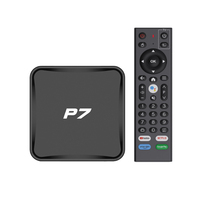 Boîtier TV P7 haute vitesse Android 12 OS 8K Allwinner H618 2 Go 16 Go 4 Go 32 Go Wifi 6 Android 12 ATV Smart TV Stick Boîtier TV Android 4K