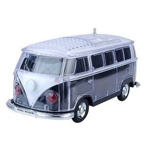 WS-267BT Sản Phẩm Mới <span class=keywords><strong>2025</strong></span> Đồ Trang Trí Trang Trí Nội Thất Sang Trọng Ford Volkswagen Vận Chuyển Xe Buýt Xe Hình Dạng Loa - Product Image 1