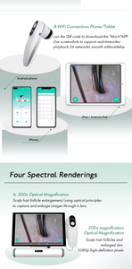 Microscopio Capilar Portátil con Detector Digital para Uso Doméstico, Pruebas de Crecimiento del Cabello, Diseño Compacto, Precio de Fábrica - Product Image 5