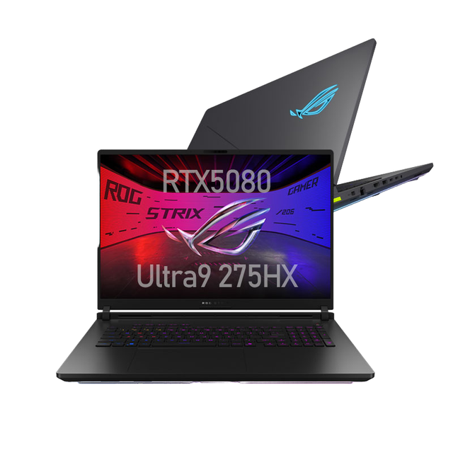 ASUS ordinateur portable ROG Strix G16 G615 brand new laptop 24-Core 16-inch Gaming Laptop with RTX5080 240Hz Display Wi-Fi 7