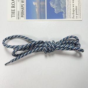 เชือกผูกรองเท้าหลากสีทรงกลมสำหรับรองเท้าผ้าใบ <span class=keywords><strong>Yeezy</strong></span> 350 <span class=keywords><strong>ราคา</strong></span>โรงงาน - Product Image 5