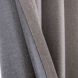 ผ้าม่านลินินดูหรูหราขนาด280ซม. 110จากผู้ผลิตจีนผ้า100% นุ่มสบายเนื้อผ้าโพลีเอสเตอร์ถักทอวิปริต - Product Image 2