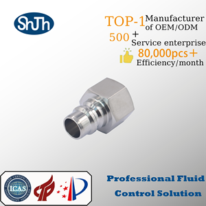 Acoplamiento Rápido <span class=keywords><strong>Tipo</strong></span> Swagelok <span class=keywords><strong>de</strong></span> Acero Inoxidable 316SS, Conector Macho NPT con Rosca Interna, Accesorios para Tuberías Hidráulicas, Conexiones para Tuberías, ASME ANSI API DIN - Product Image 4