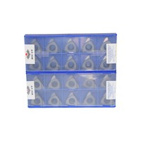 27VER-7.00TR YBG202 ZCC CT CNC Lathe Cemented Carbide Threading Insert Vertical Mount External Trapezoidal Thread Insert P7.0