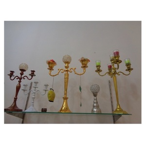 Chandelier en métal au Design moderne, chandelier de luxe, décoration de mariage - Product Image 1