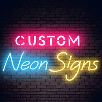 Letrero de Neón Personalizado con Retroiluminación 3D, Letras Luminosas Acrílicas Coloridas para Motivación en el Gimnasio, Arte de Pared para Oficina, Bar, Negocio, Decoración