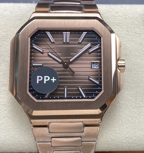 Reloj de negocios simple de lujo para hombre con pantalla de calendario espejo de zafiro correa de acero inoxidable estilo de diseñador al por mayor - Product Image 3