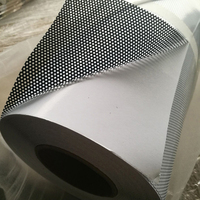 Vinyle microperforé haute qualité pour vitrine publicitaire à vision unidirectionnelle, au meilleur prix