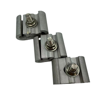 Pince à câble en alliage d'aluminium de type C, pince pour ligne électrique, type boulonné, équipement électrique pour ligne aérienne